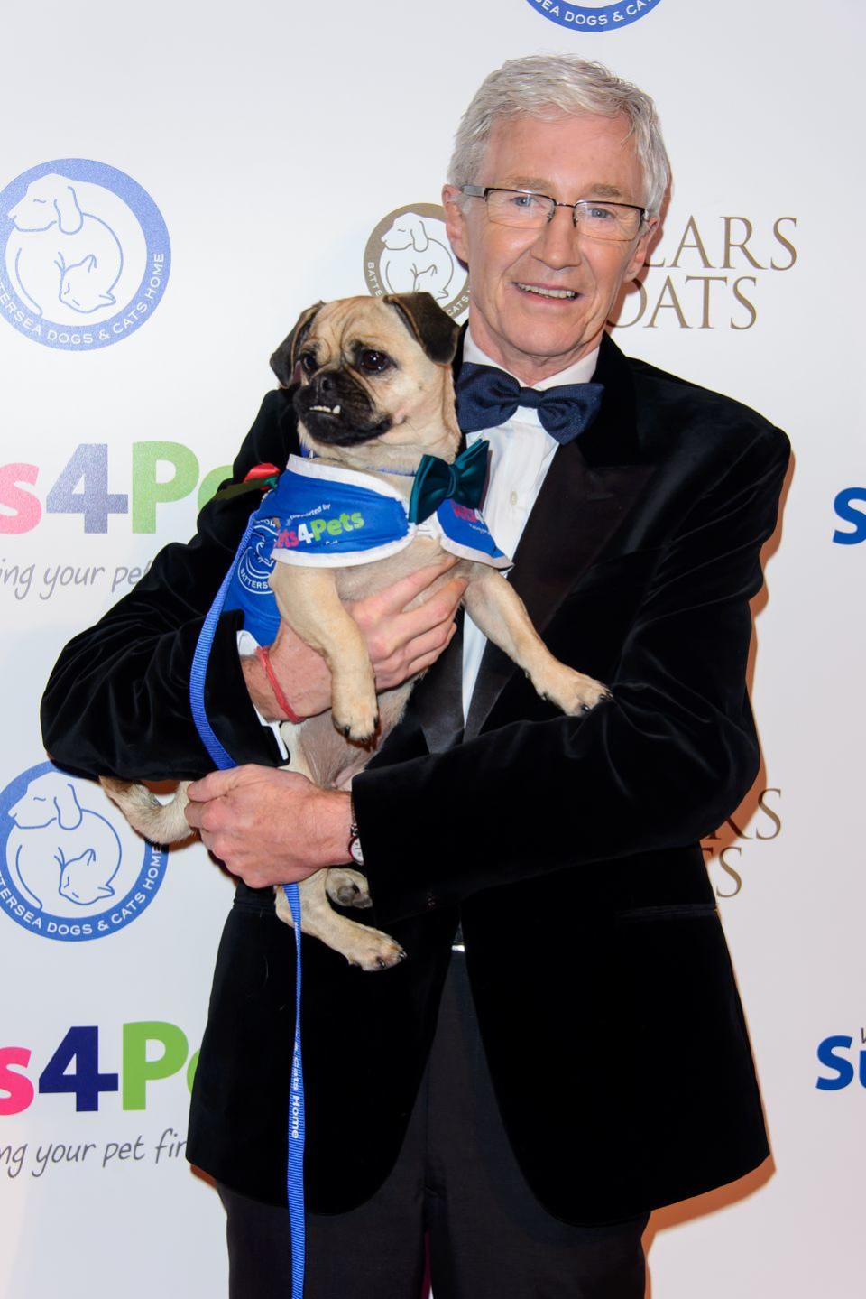 paul ogrady attends the collars and coats ball 2017 at battersea evolution on november 2, 2017 in london