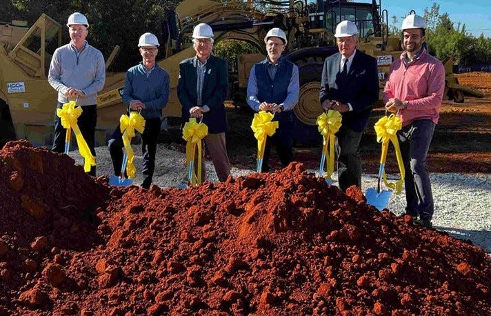 Glenstar Logistics and economic development officials recently broke ground on Phase I of 3.6 million-square-foot industrial park in Gaffney.