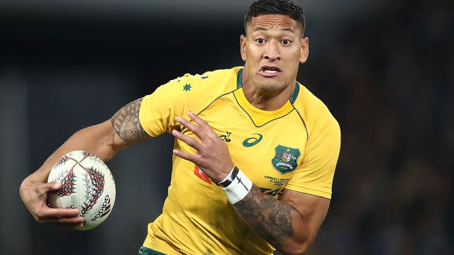 Folau in action. Image: Getty