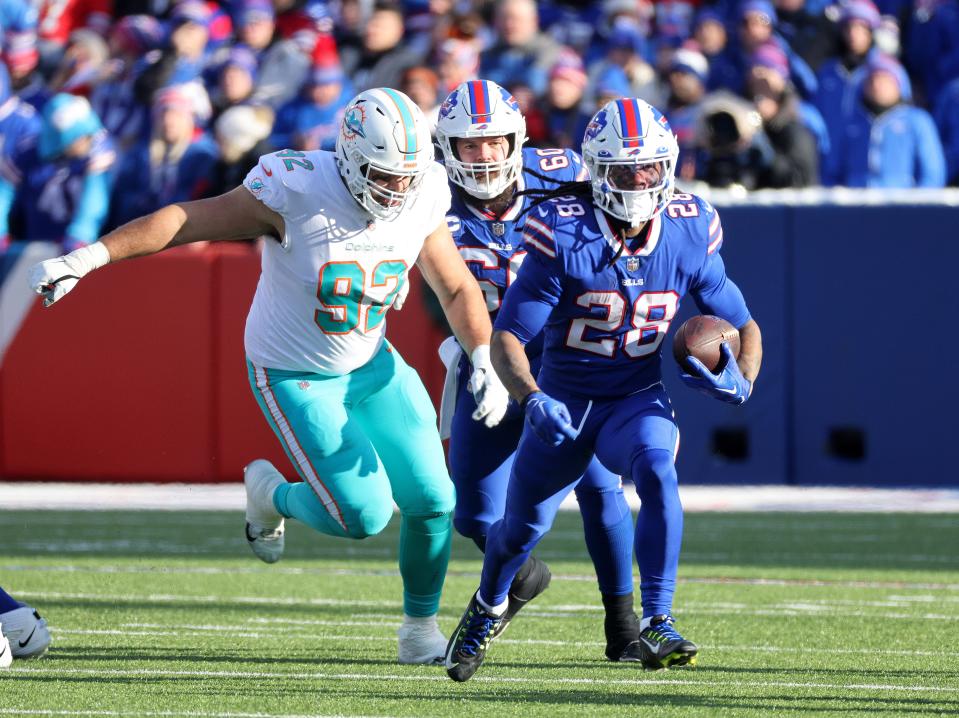 Bills running back James Cook (USAT)