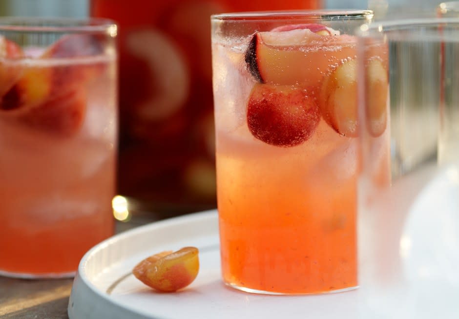 Stone-Fruit Sangria