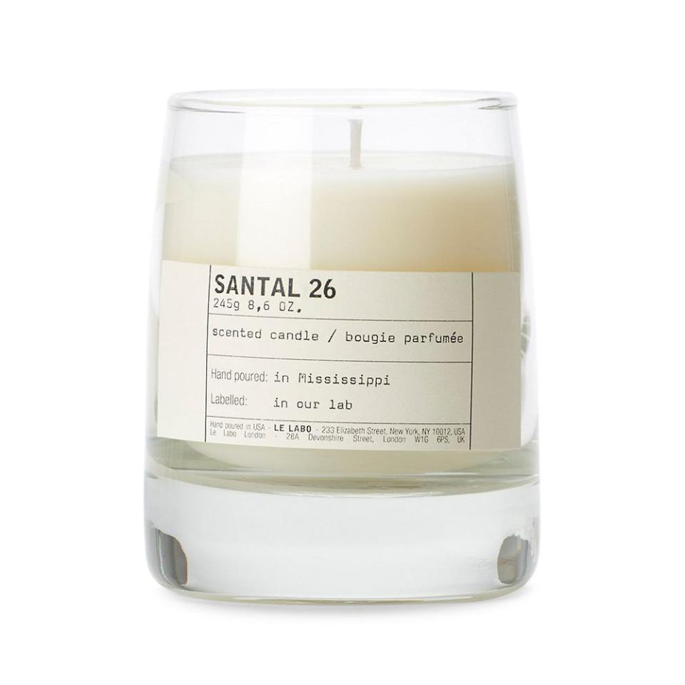 <p><a href="https://go.redirectingat.com?id=74968X1596630&url=https%3A%2F%2Fwww.saksfifthavenue.com%2Fproduct%2Fle-labo-santal-26-candle-0454973576299.html&sref=https%3A%2F%2Fwww.elle.com%2Ffashion%2Fshopping%2Fg42789093%2Fbest-luxury-candles%2F" rel="nofollow noopener" target="_blank" data-ylk="slk:Shop Now;elm:context_link;itc:0;sec:content-canvas" class="link ">Shop Now</a></p><p>Santal 26 Candle</p><p>saksfifthavenue.com</p><p>$82.00</p>