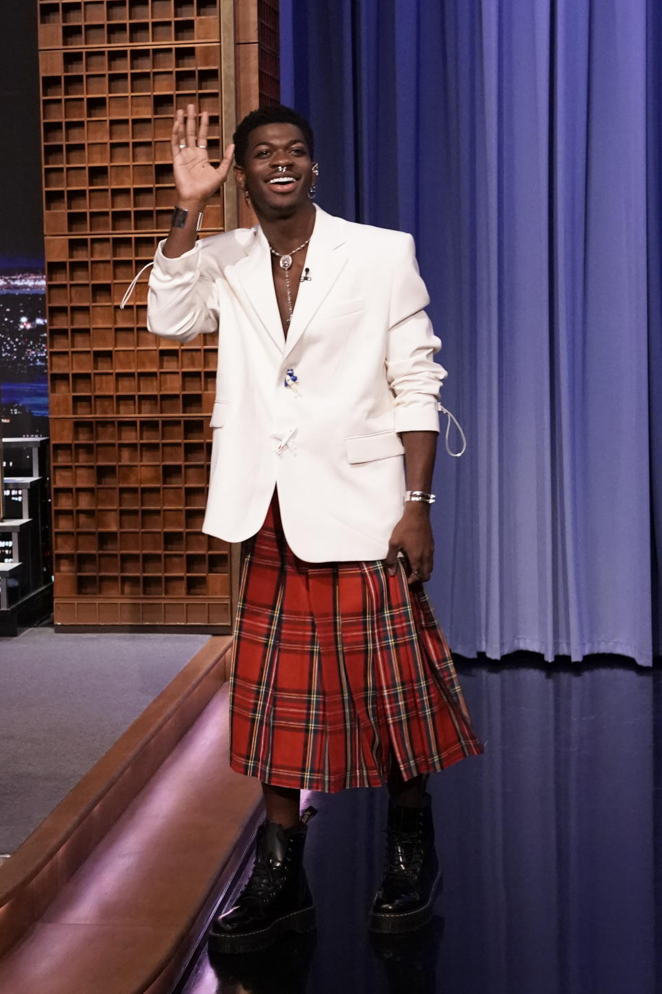 Lil Nas X on 'The Tonight Show with Jimmy Fallon' in 2021