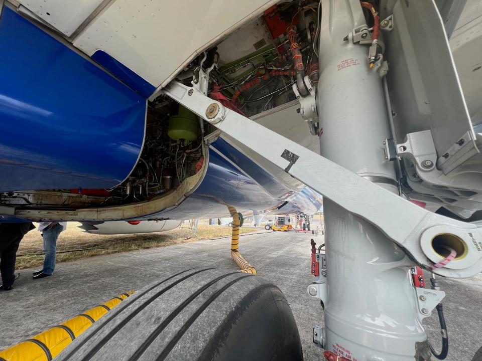 Boeing 737 MAX 10 test aircraft.