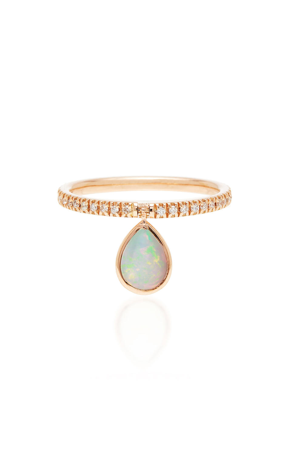 Nina Runsdorf Mini Opal Flip Ring