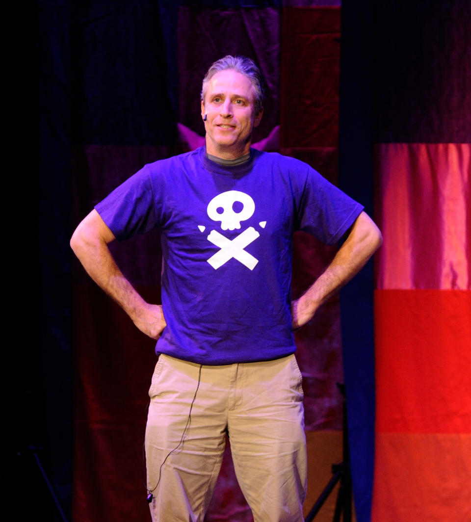 NEW YORK, NY - MAY 20: Jon Stewart attends the Story Pirates 3rd annual 'After School Special' fundraiser at Peter Norton's Symphony Space on May 20, 2011 in New York City.  (Photo by Dimitrios Kambouris/Getty Images)