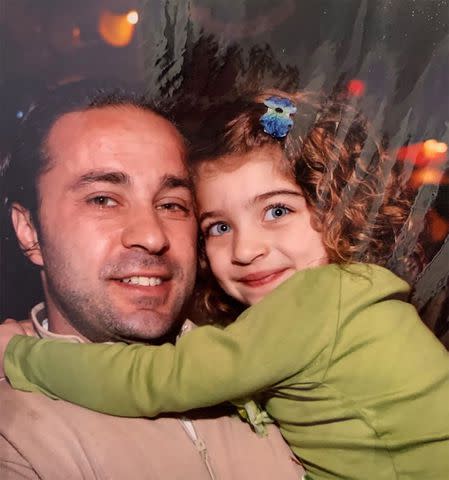 Gia Giudice/Instagram Gia Giudice as a child with dad Joe Giudice