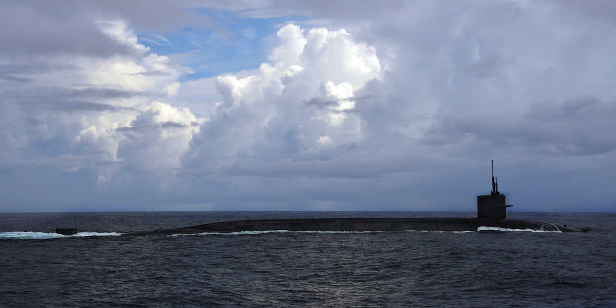 US Navy ballistic missile submarine