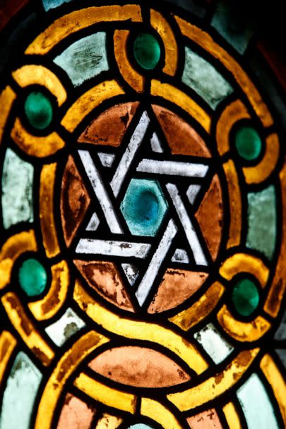 STOCK PHOTO: Stained-Glass Window in Eldrige Street of a Synagogue in Manhattan. (STOCK PHOTO/Getty Images)