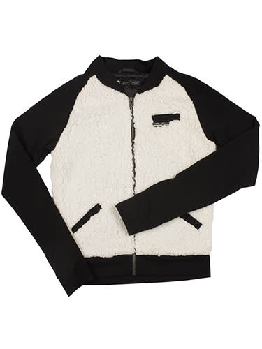 Members Only Sherpa Varsity Jacket