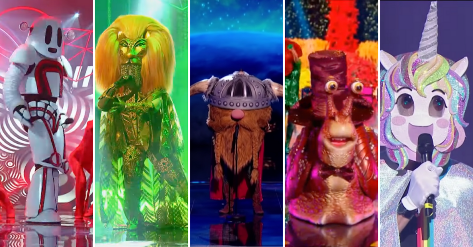 The Masked Singer costumes