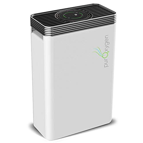 PURO²XYGEN P500 - Hepa Air Purifier for Home with UV Light Sanitizer & Ionizer, Up to 550 sq f…
