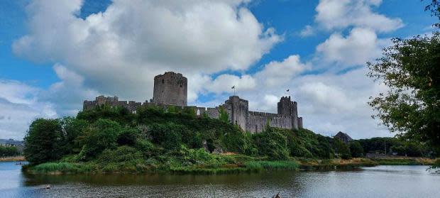 Western Telegraph: Pembroke Castle. Picture: Camera club member Zoe McLuckie