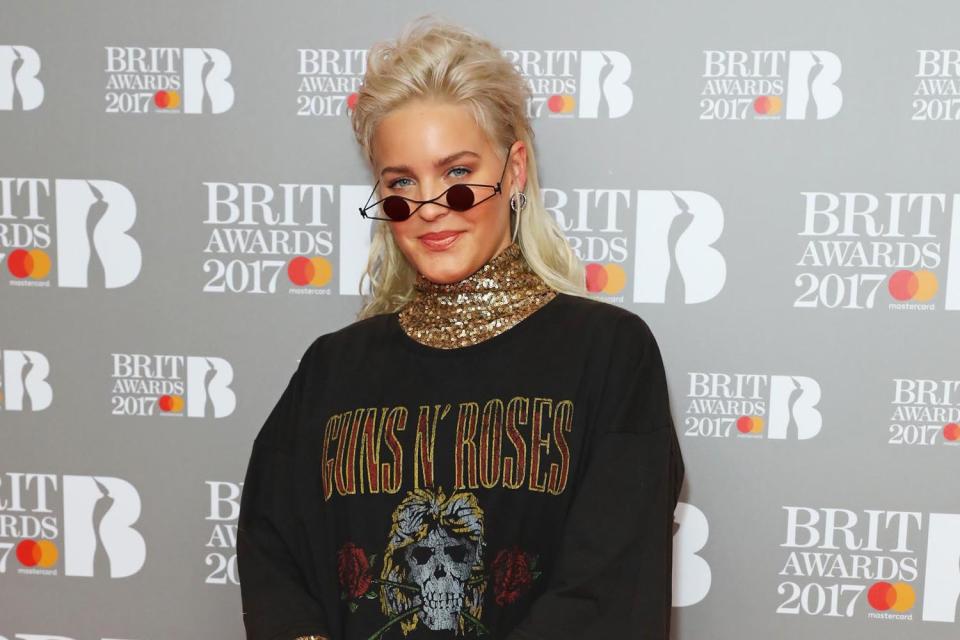 Rising star: Anne-Marie is the only female nominated in the Brits Breakthrough category: Dave Benett