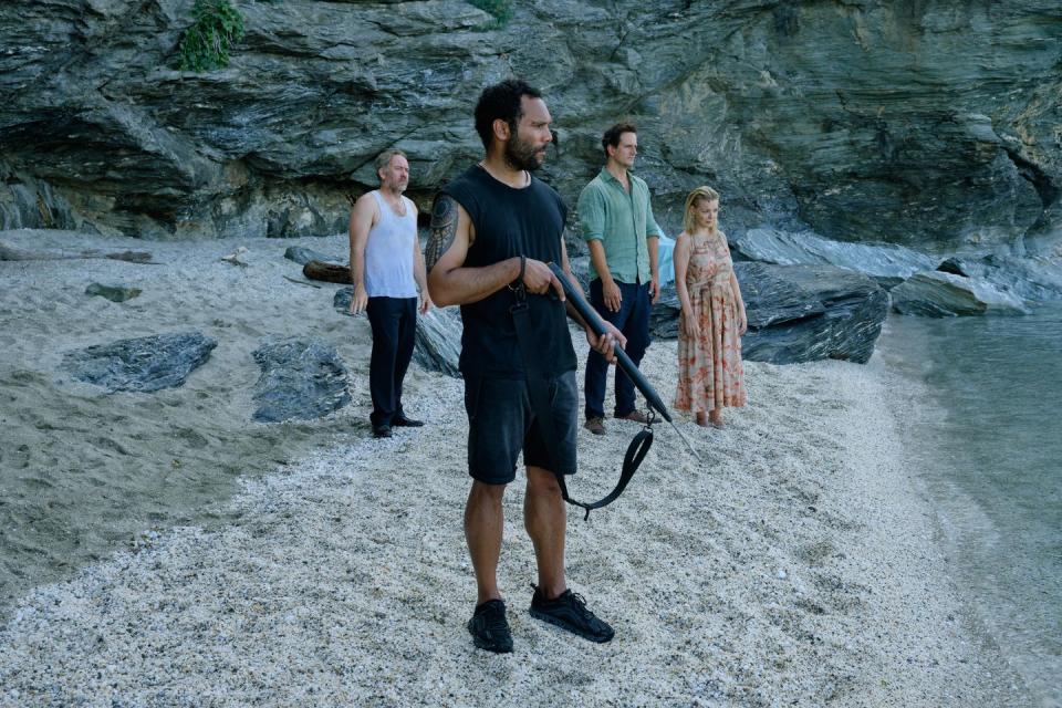 lasarus ratuere, brendan cowell, dominic tighe, sheridan smith, the castaways