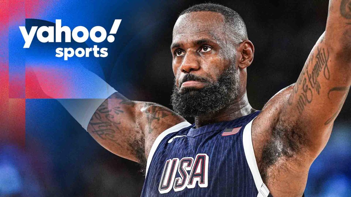 LeBron bleeds, Team USA does not in win over Brazil