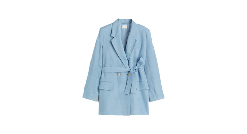 This pastel blue number is perfect for brightening up your spring wardrobe. 