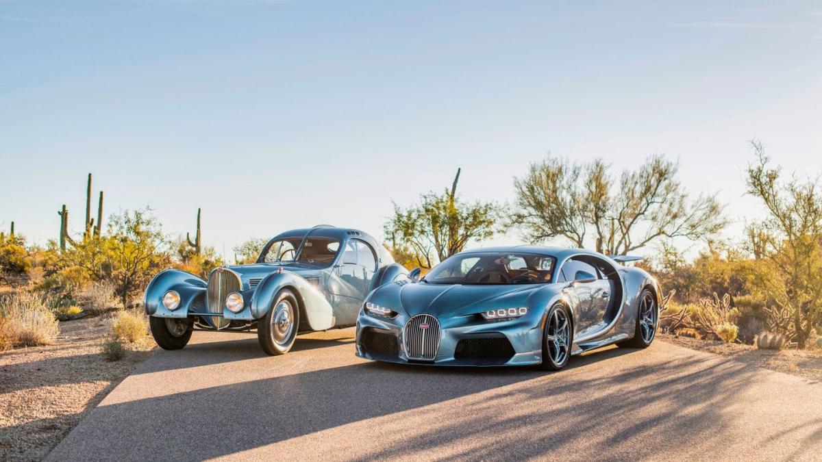 Bugatti Creates Beautiful One-of-One Chiron Super Sport Type 57 CS ...