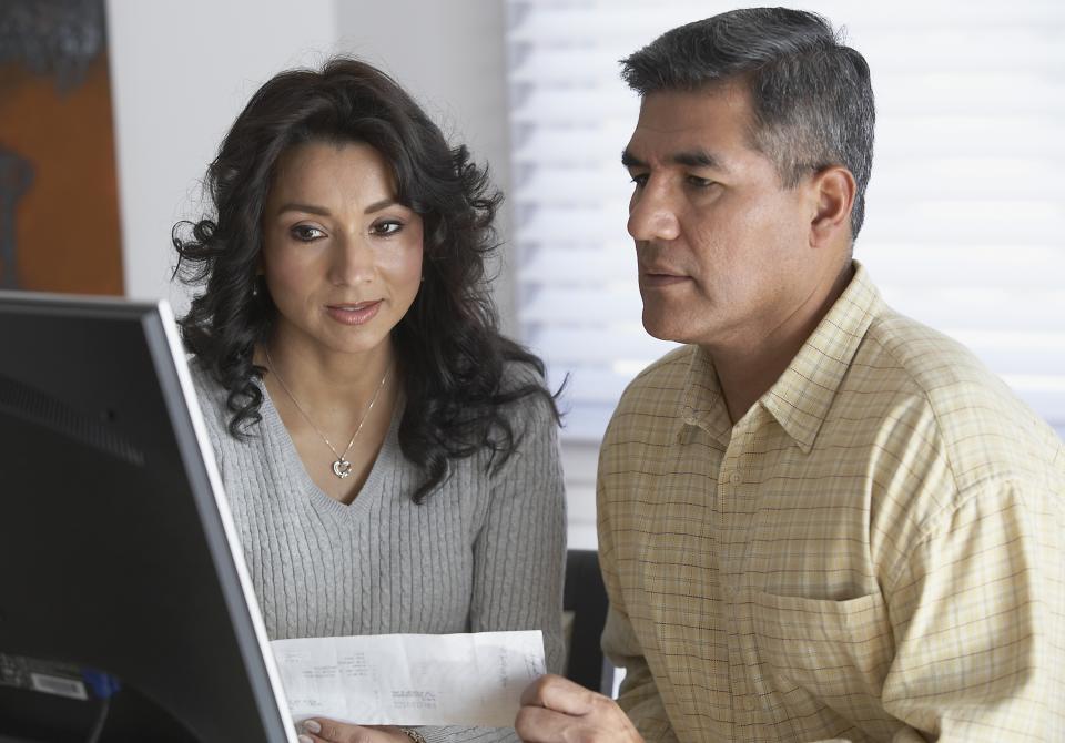 Experts say that a strong password is vital to protecting your personal information online. (Photo: Getty)