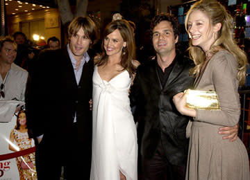 Sam Ball , Jennifer Garner , Mark Ruffalo and Judy Greer at the L.A. premiere of Revolution Studios' 13 Going on 30