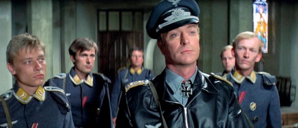 Michael Caine in the 1976 film The Eagle Has Landed, directed by John Sturges.