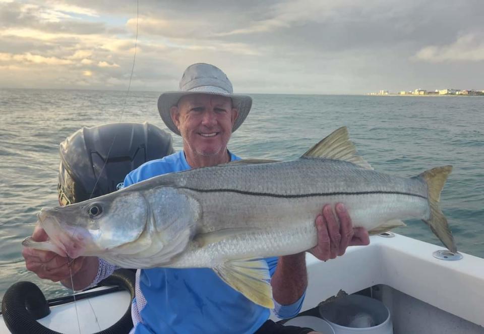 Snook fishing continues to be red hot. This one was caught Oct. 1, 2023 with Local Lines charters Capt. Alex Gorichky of Merritt Island.