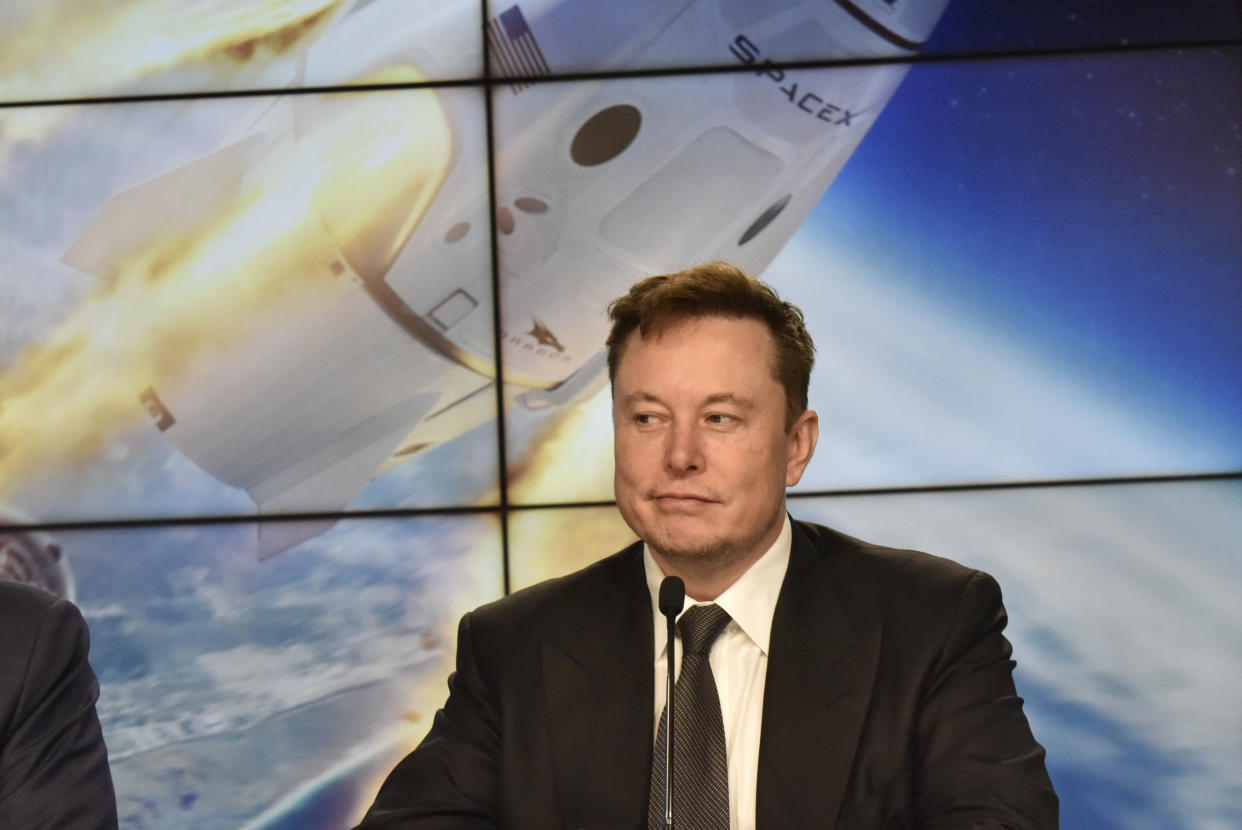SpaceX founder and chief engineer Elon Musk. (Reuters)