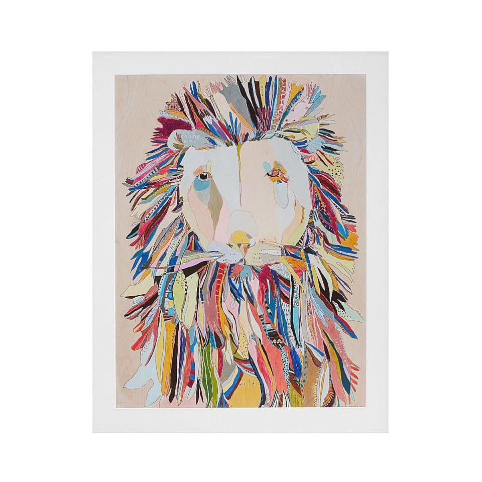 32) Brian The Lion Print