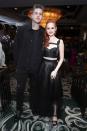 <p><a href="https://www.cosmopolitan.com/entertainment/celebs/a13805093/madelaine-petsch-amas-2017/" rel="nofollow noopener" target="_blank" data-ylk="slk:Madelaine and Travis were SUCH an adorable couple;elm:context_link;itc:0;sec:content-canvas" class="link ">Madelaine and Travis were SUCH an adorable couple</a>, but unfortunately their relationship didn't make it past the three-year mark. After Madelaine attended an Oscars after party without Travis and there were no couples' Valentine's Day post on their feeds this year, <a href="https://www.instagram.com/p/B8y_dpKlg4y/?utm_source=ig_embed" rel="nofollow noopener" target="_blank" data-ylk="slk:Travis took to Instagram;elm:context_link;itc:0;sec:content-canvas" class="link ">Travis took to Instagram</a> to tell fans the relationship was over. In his post, he addressed Madelaine directly: "I’ve learned so much about myself & life from that unconditional love and support...while I’m holding back tears I’m excited to see what you do next. I’ll always have your back.⁣⁣⁣⁣"</p>