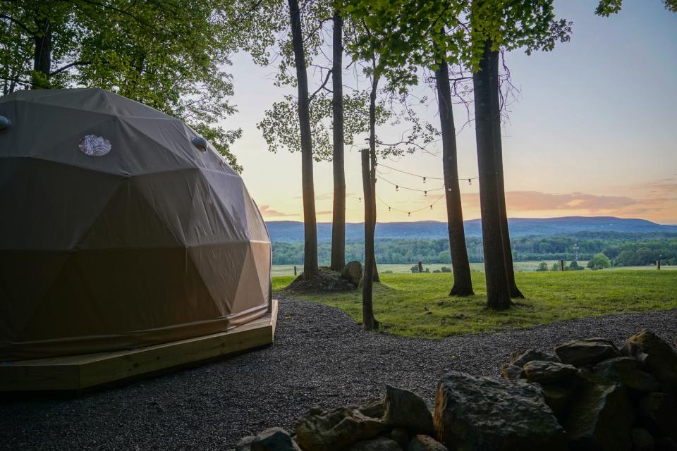 Moon Valley Campground in Vernon Township is located along the Appalachian Trail and offers five different camping sites.