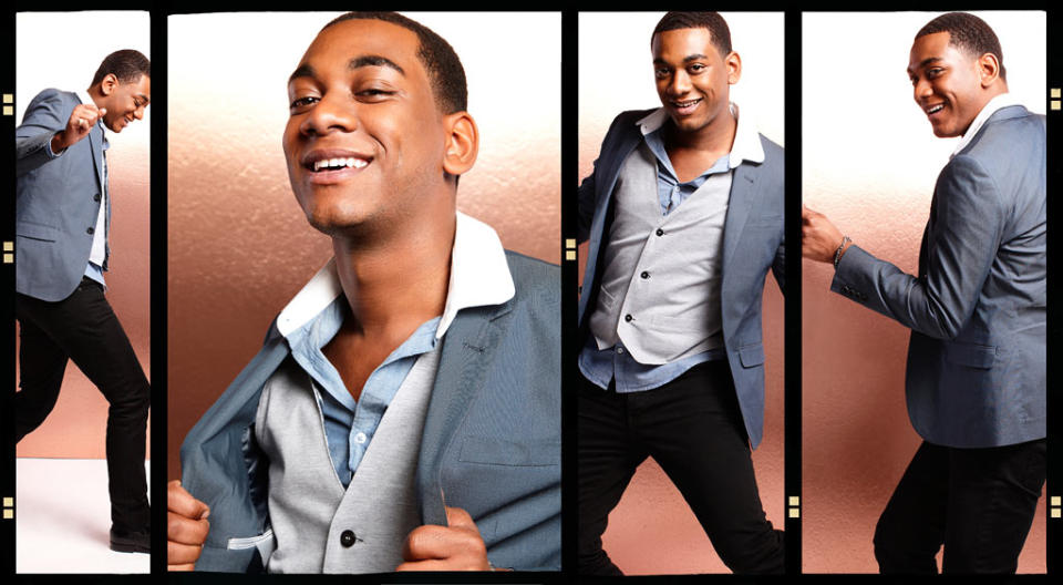 Joshua Ledet competes in "American Idol."