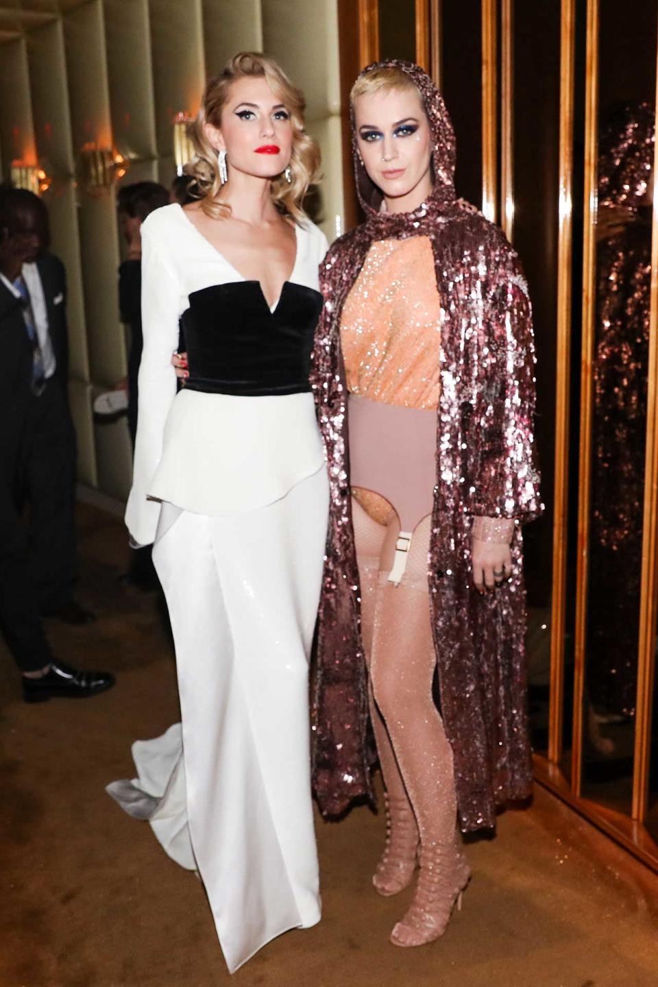 Allison Williams And Katy Perry