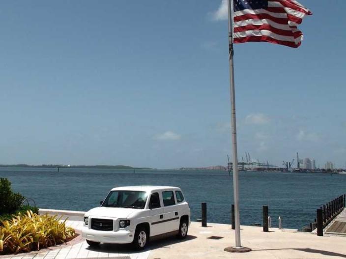 vpg autos mv-1 wheelchair van american flag beach