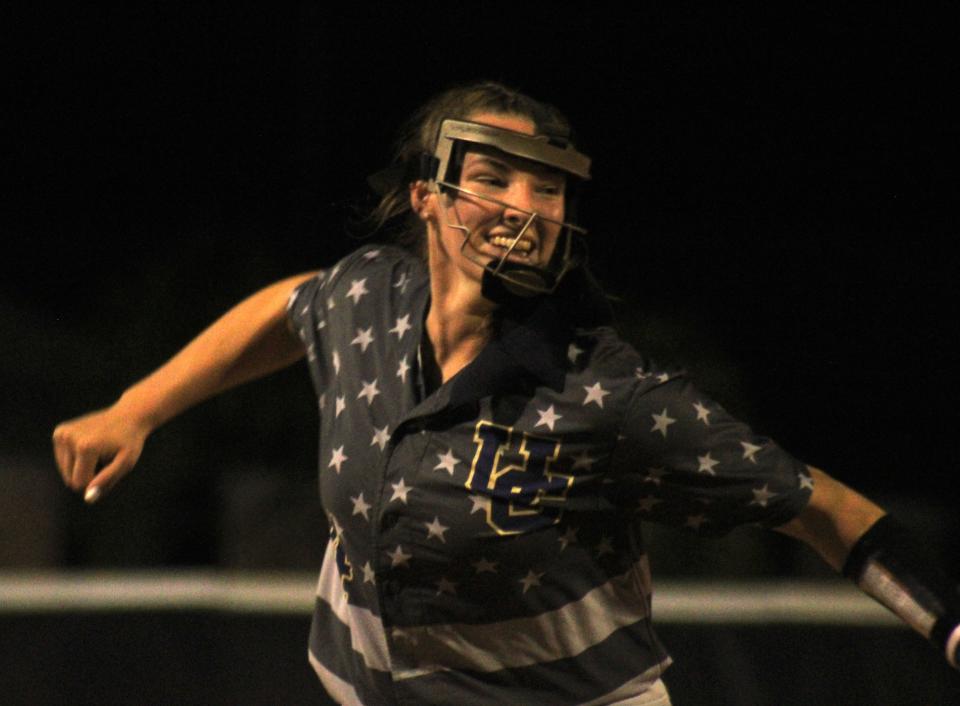 University Christian senior Sophia Kardatzke leads Northeast Florida with a .704 batting average.