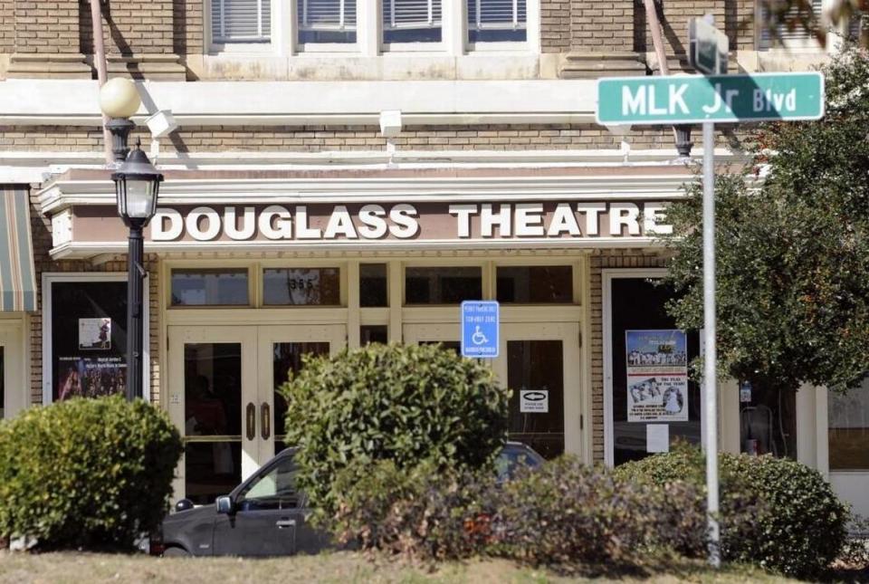 The Douglass Theatre located at 355 MLK Jr. Blvd., played a significant role in the African-American entertainment scene during the segregation era in Macon.