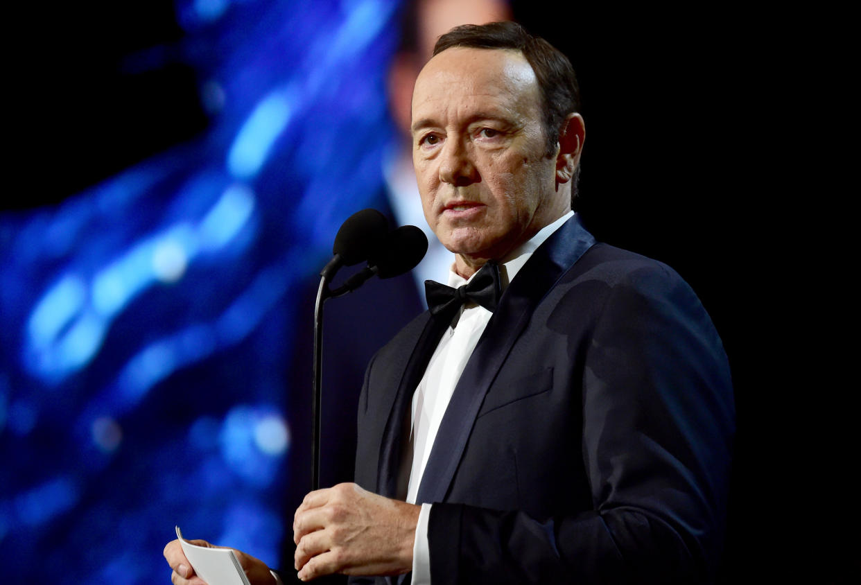 Kevin Spacey at the 2017 AMD British Academy Britannia Awards on Oct. 27, 2017, in Beverly Hills, Calif. (Photo: Getty Images)