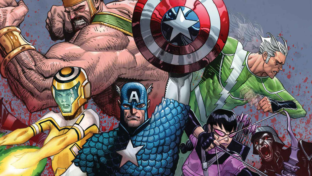  Avengers #14 cover by Joshua Cassara. 