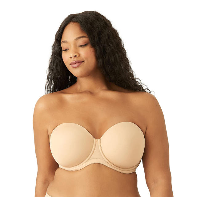 WACOAL WOMEN'S FEATHER EMBROIDERY UNDERWIRE BRA, NATURALLY NUDE