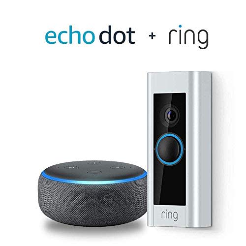 1) Ring Video Doorbell Pro with Echo Dot