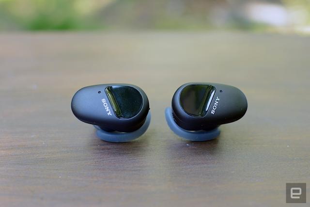 Sony WF-SP800N review: Wireless sports earbuds deliver a mostly