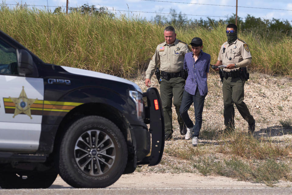 smuggler laredo texas arrest (Allison Dinner/AFP via Getty Images file)
