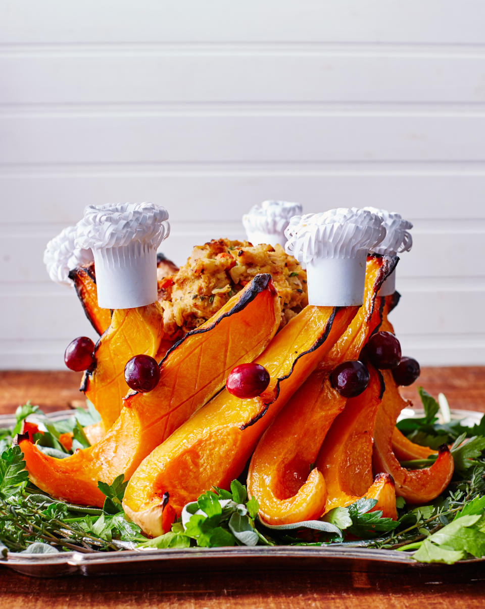 Butternut Squash Crown Roast