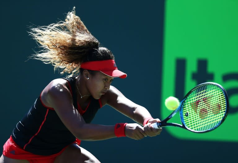 Naomi Osaka came into the second-round match against Elina Svitolina at the Miami Open on an eight-match winning streak that included her dream run to the Indian Wells title