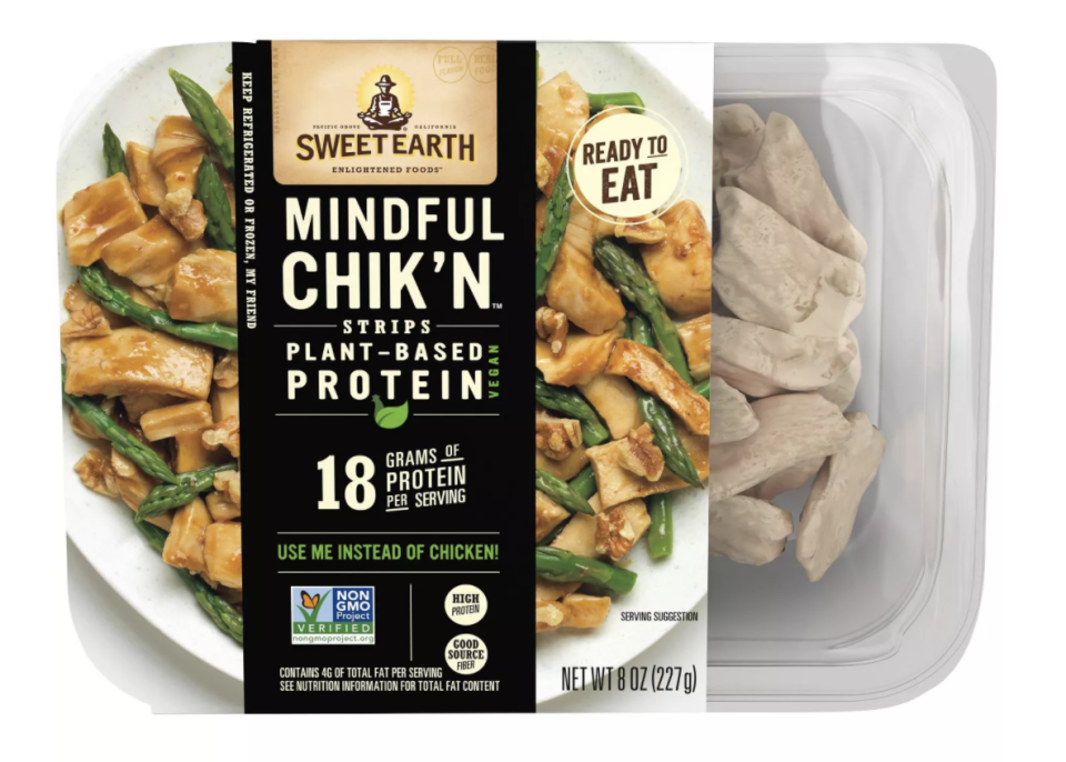 best plant based meat sweet earth frozen vegan mindful chikn