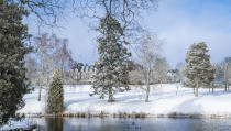 <p>Whisk the family off to one of Scotland’s most iconic hotels, Gleneagles, for a quintessential British Christmas this year. Festive activities range from a Peter Pan pantomime to visits from Father Christmas in the spectacular Gleneagles Grotto. Enjoy a spin on the hotel’s new ice rink, where tuition from former Olympic coaches is available, or simply head out into the grounds for a spot of golf, clay-pigeon shooting or an outdoor treasure hunt. B&B doubles from £275 per night.<em> [Photo: Gleneagles]</em> </p>