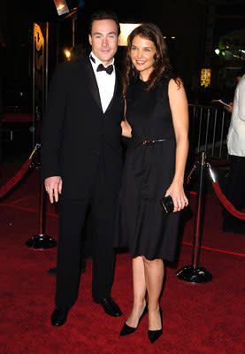 Chris Klein and Katie Holmes at the Hollywood premiere of Warner Bros. Ocean's Twelve