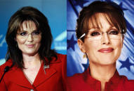 HBO cast Julianne Moore to play Sarah Palin in 2012. Palin dismissed the film as inaccurate and unimportant telling Fox News, "I'm not going to go see the movie, neither is the good Sen. John McCain. We've discussed this and realized that Hollywood lies are Hollywood lies. They're going to do what they can to drum up their money and their machine, and their machine happens to be a very pro-leftist, pro-Barack Obama machine there at HBO that created this movie." Watch the trailer for 'Carrie', starring Julianne Moore