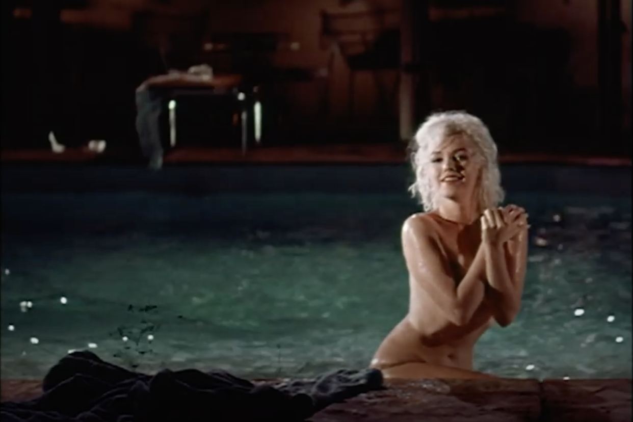 Marilyn Monroe in 'Something's Got to Give' (via YouTube)