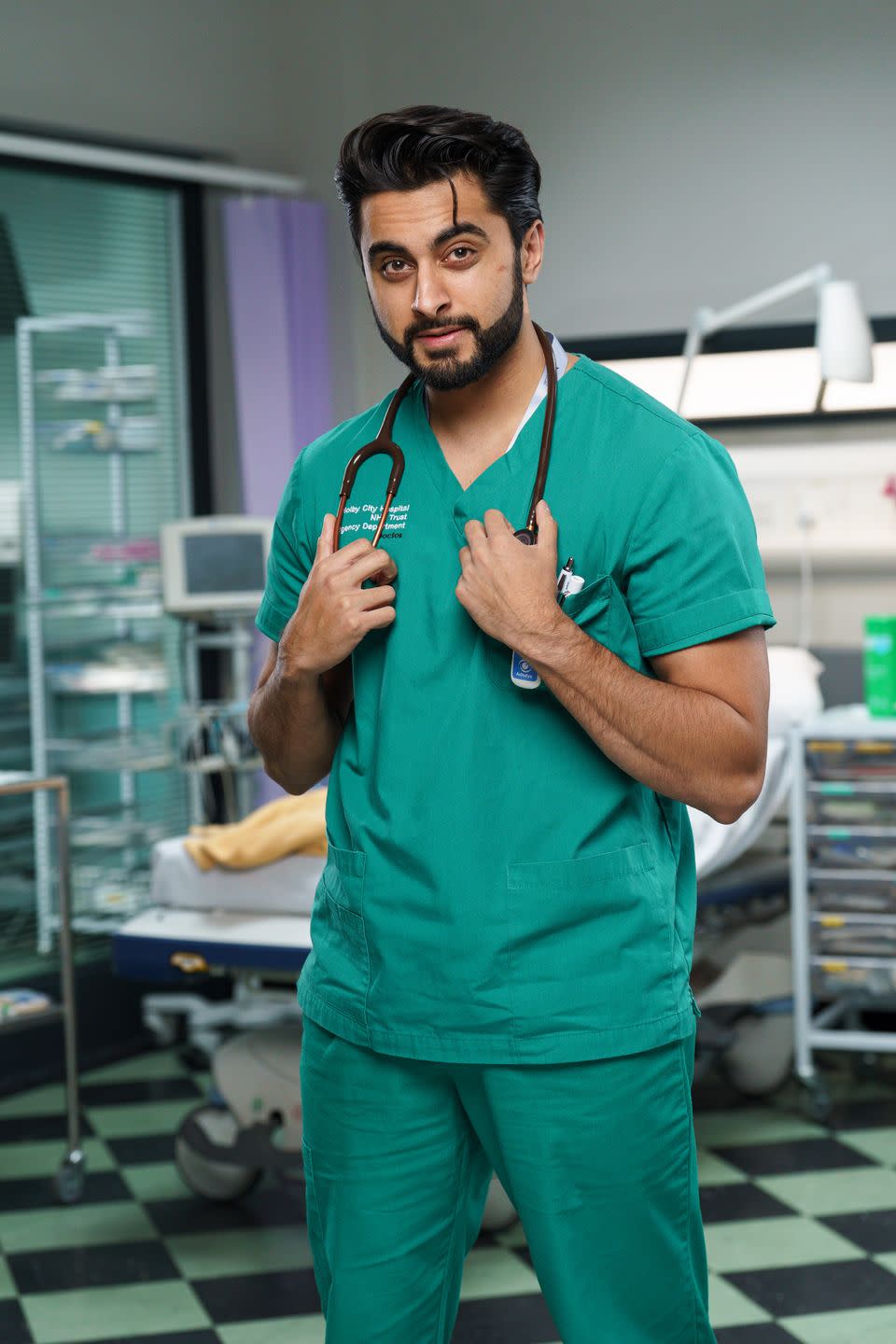 manpreet bachu as tariq hussein, casualty