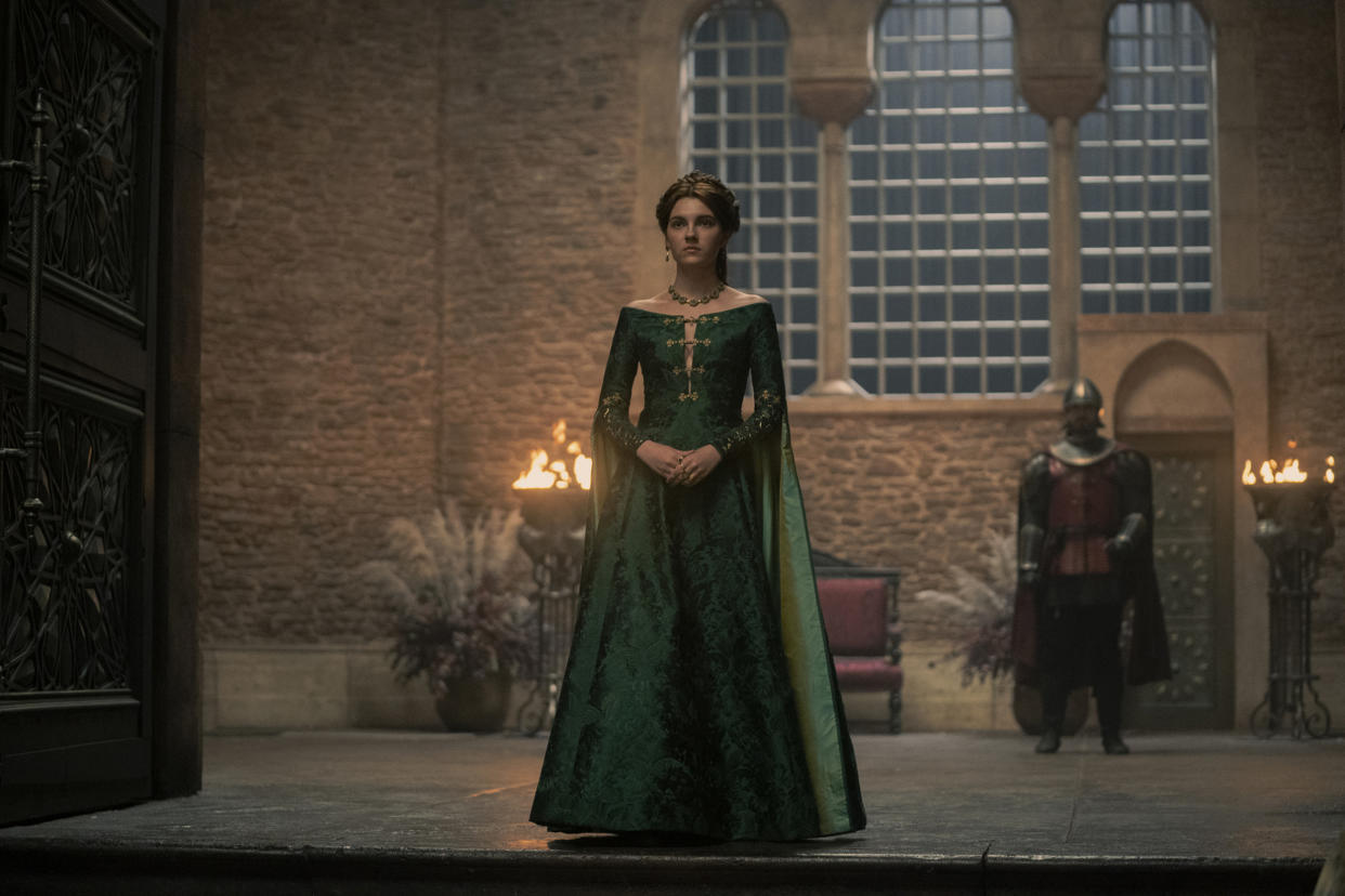 Olivia Cooke as Queen Alicent in 